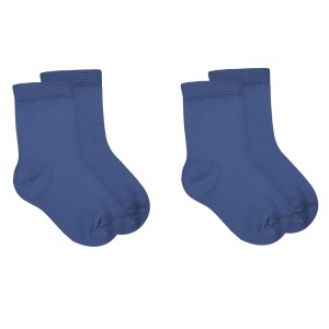 Sówka skarpetki bawełna 2pak jeans